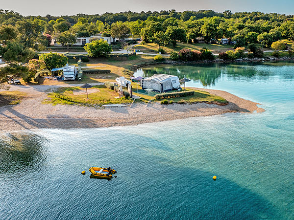 FKK naturist camping resort on Croatia's Istrian coast