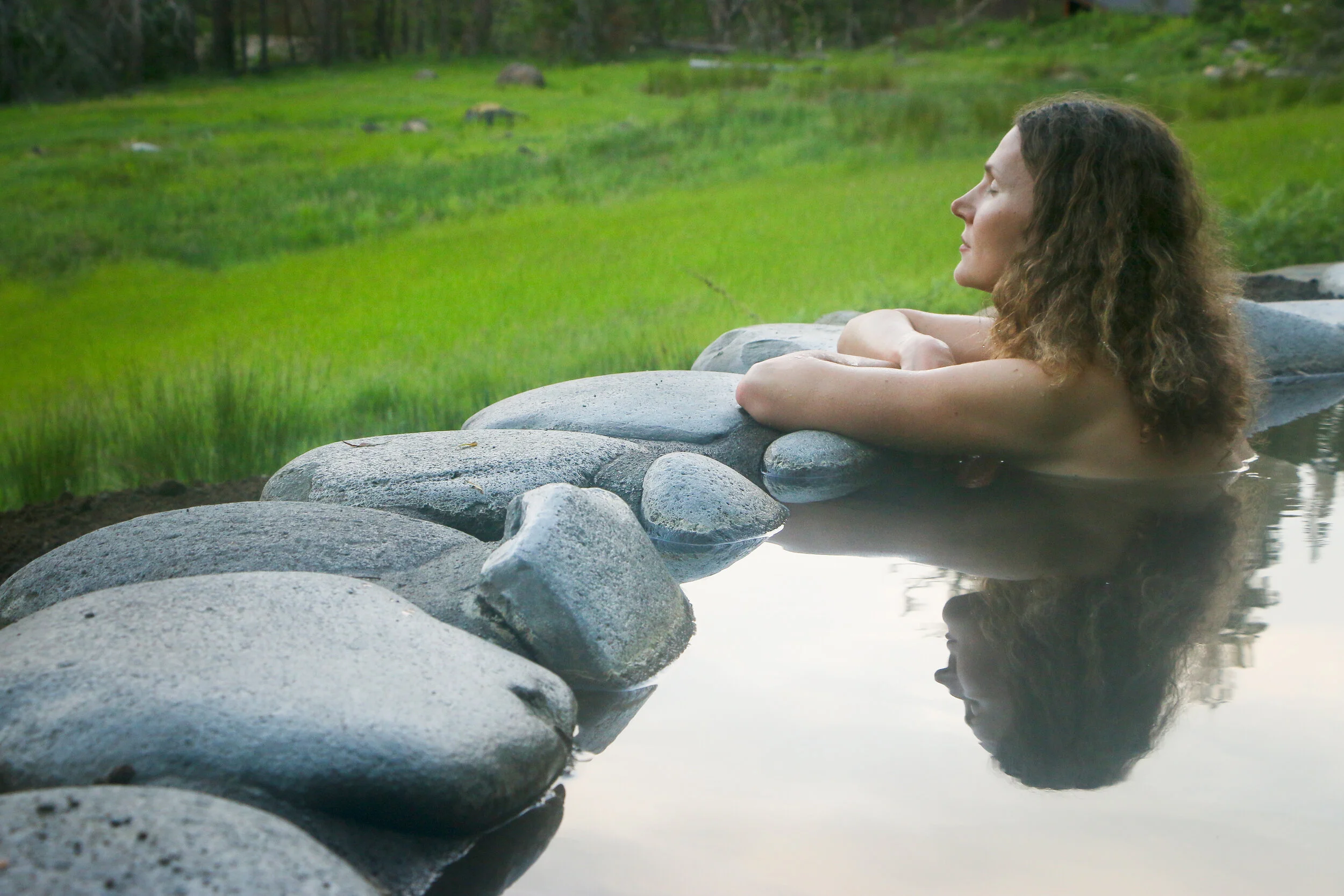 Breitenbush Hot Springs in Detroit, Oregon, US