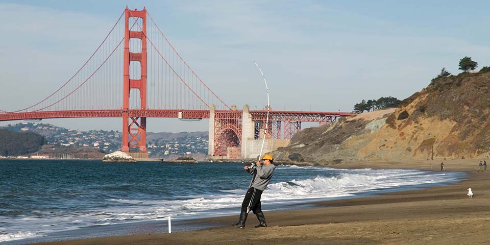 California nude beach on the San Francisco coast