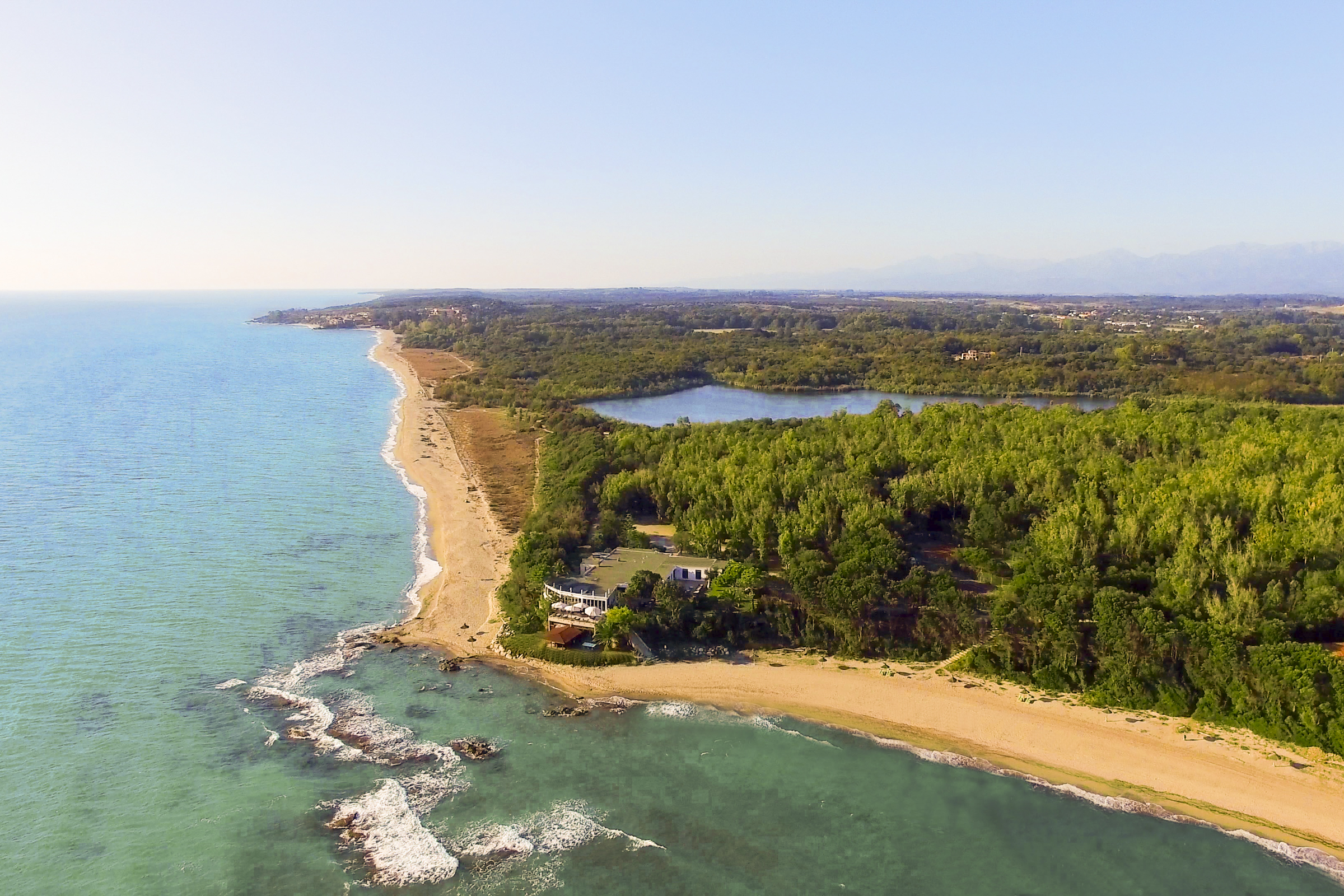 Nude and clothing-optional resort in Bravone, Corsica — photo from Bagheera Naturist Holiday Resort's own website