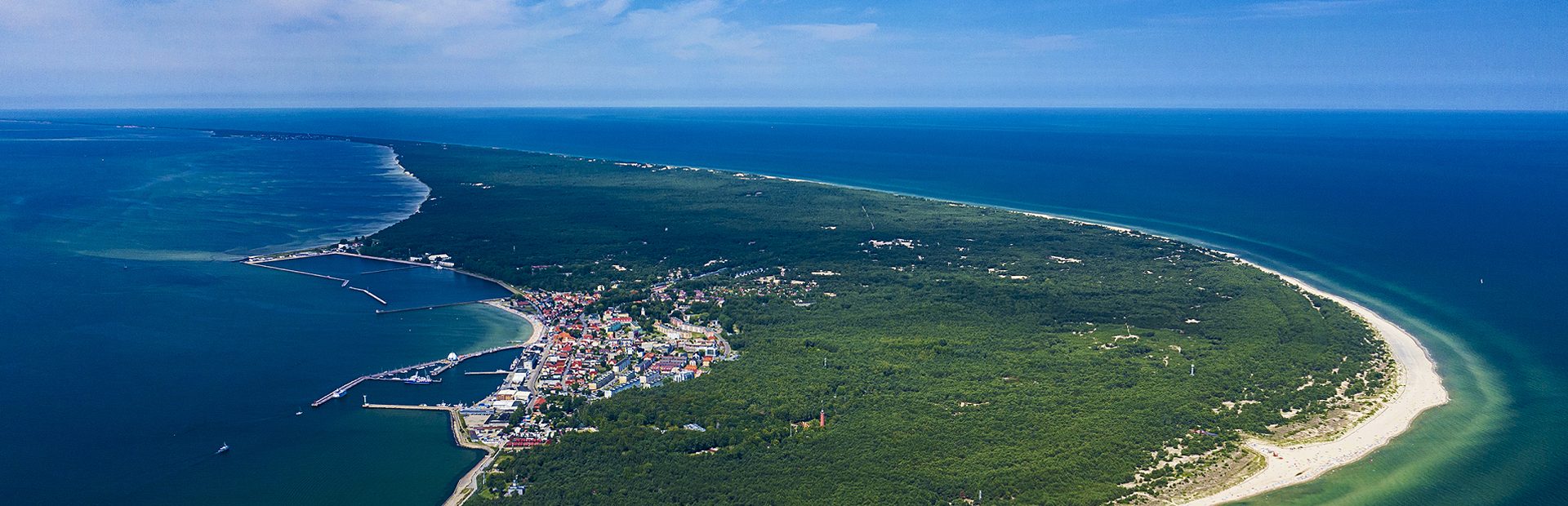 Nude and clothing-optional beache in Chałupy, Pomeranian — photo from Chałupy naturist beach sector's own website