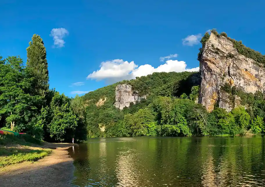 Nude and clothing-optional campground in Paulhiac, Nouvelle-Aquitaine — photo from Domaine Laborde's own website