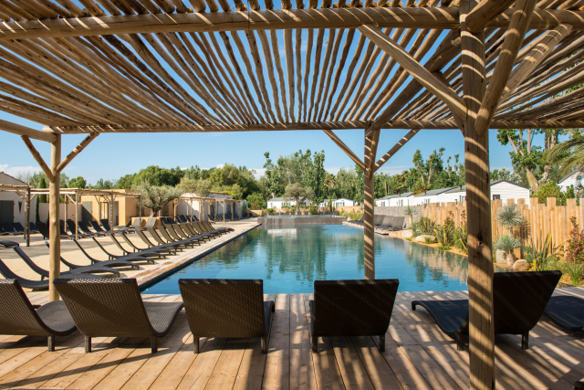 Nude and clothing-optional resort in Sérignan, Occitanie — photo from Le Sérignan Plage Nature's own website