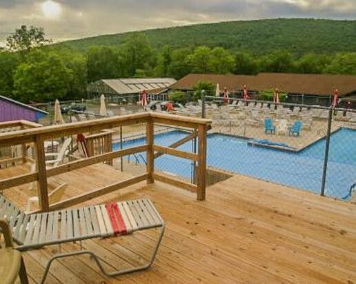 Nude and clothing-optional resort in Paw Paw, West Virginia — photo from Avalon Resort's own website