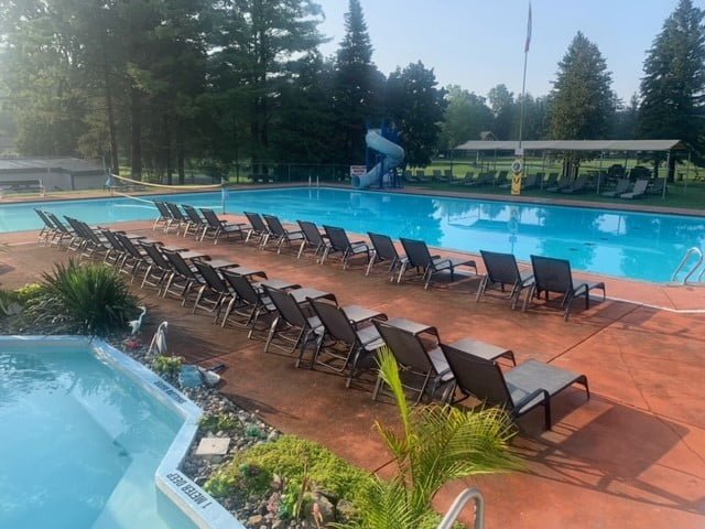 Nude and clothing-optional resort in Puslinch, Ontario — photo from Ponderosa Nature Resort's own website