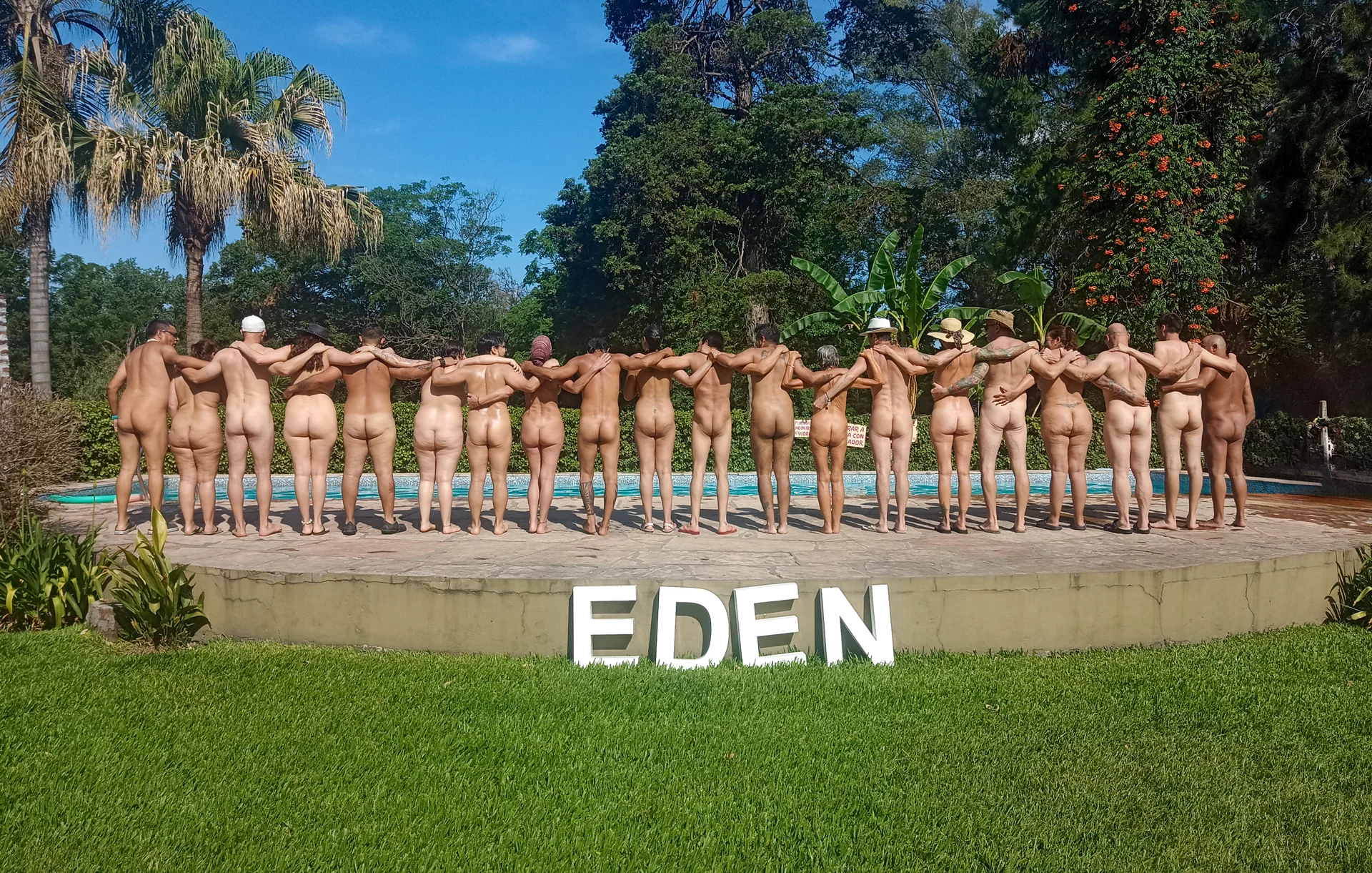 Edén Naturist Club in La Reja, Moreno Partido, Buenos Aires Province, AR
